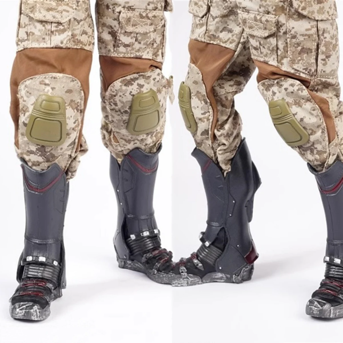 ASTOYS AS026 1/6 Scale Falcons Combat Boots Military High Top Shoes For 12inches Male Soldier Action Figure Body Model Toys