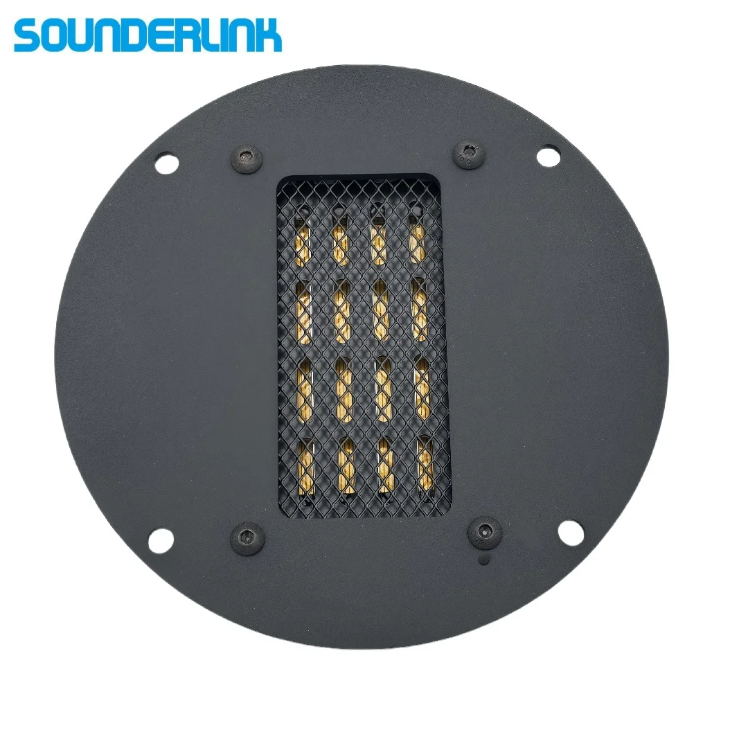 Sounerlink 4" 102mm AMT Ribbon Tweeter - High Power HiFi Speaker(94dB,  60W RMS, 3k-40kHz) - Professional Audio Upgrade Pair