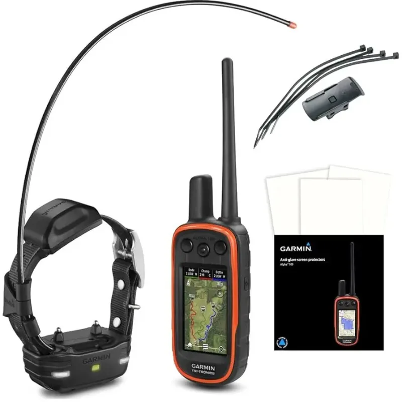 

Бесплатная доставка, комплект Garmin Alpha 100, в себя портативное устройство для собак и TT 15, GPS-устройство для отслеживания нескольких собак и удаленное тренировочное устройство