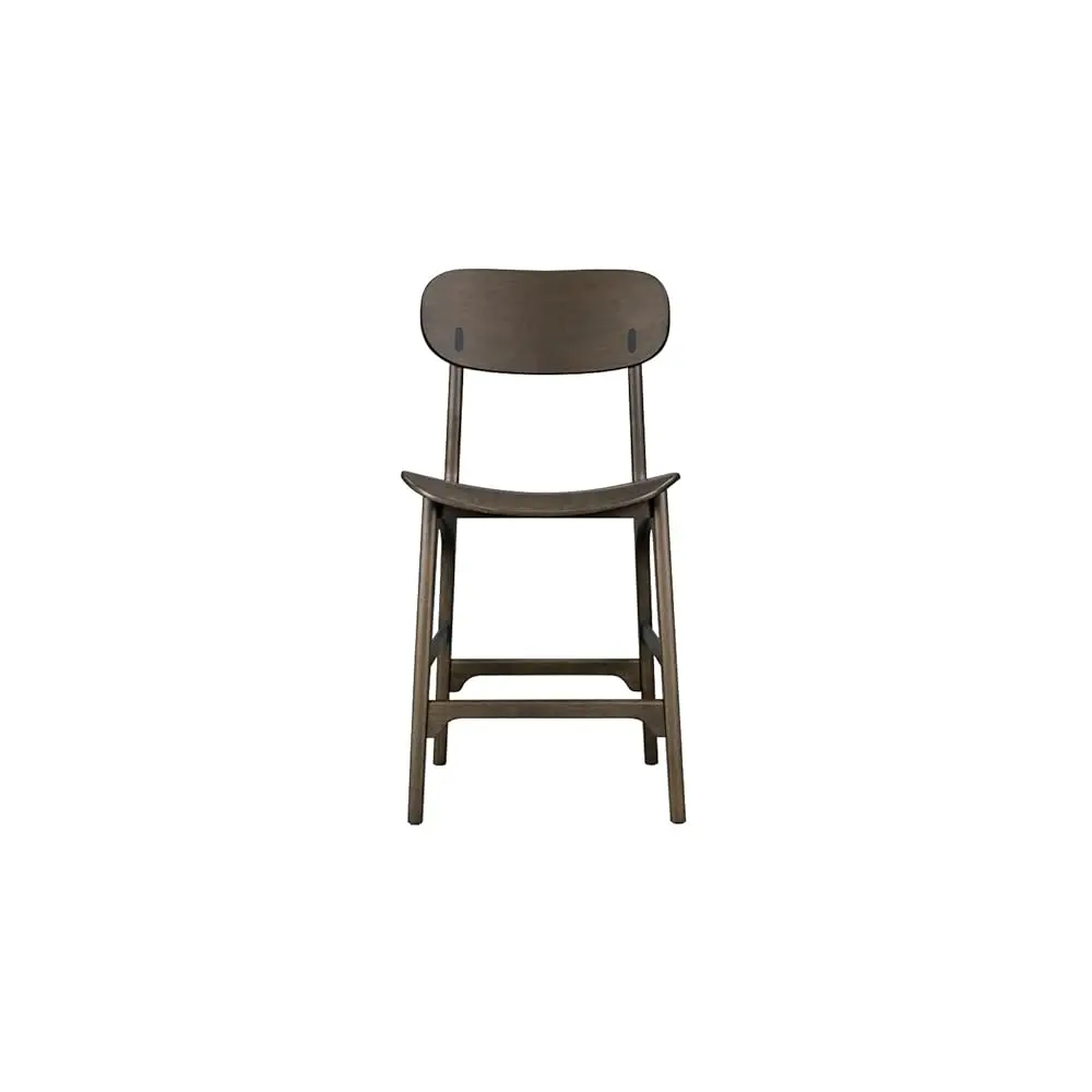 Solvang Wood Counter Stool - Carbonite Finish