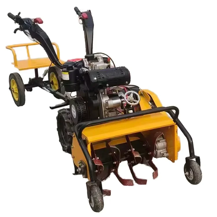 

Self-propelled Lawn Mower, Micro-tiller Four-wheel Drive, Soil Scarifier Rotary Tiller