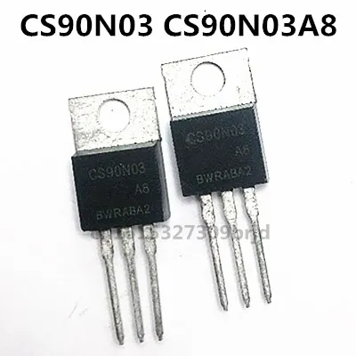 Original new 5pcs/ CS90N03 CS90N03A8 90A/30V TO-220