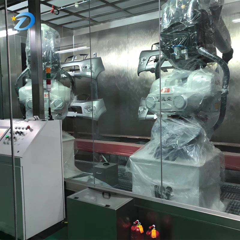 Factory Direct Sales Car Bumper Surface Treatment Automatic Coating Production Line Powder Spraying Production Line