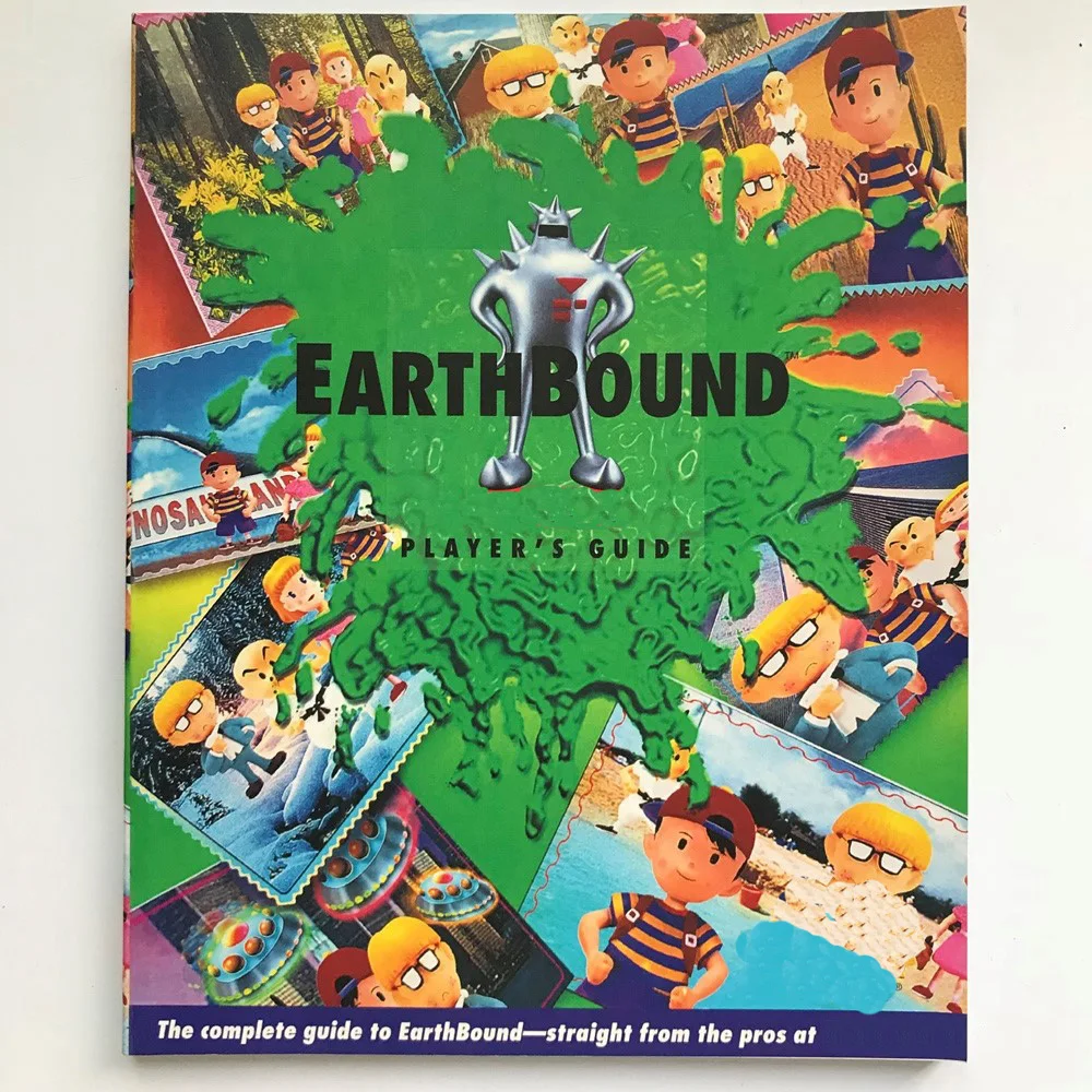 Player guide for earthbound english language A4 size