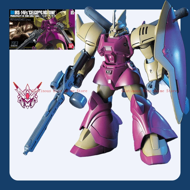 

Bandai HGUC 1:144 026 MS-14Fs Gelgoog Marine Commander Тип собранная модель игрушка орнамент подарок на день рождения оригинальные коллекционные предметы