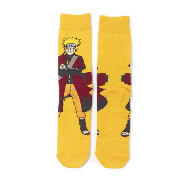 Naruto Sock Uzumaki Naruto Hatake Kakashi Four Seasons Anime Hipster Socks Mens Socks Naruto Socks Cross-Border Casual Socks Set