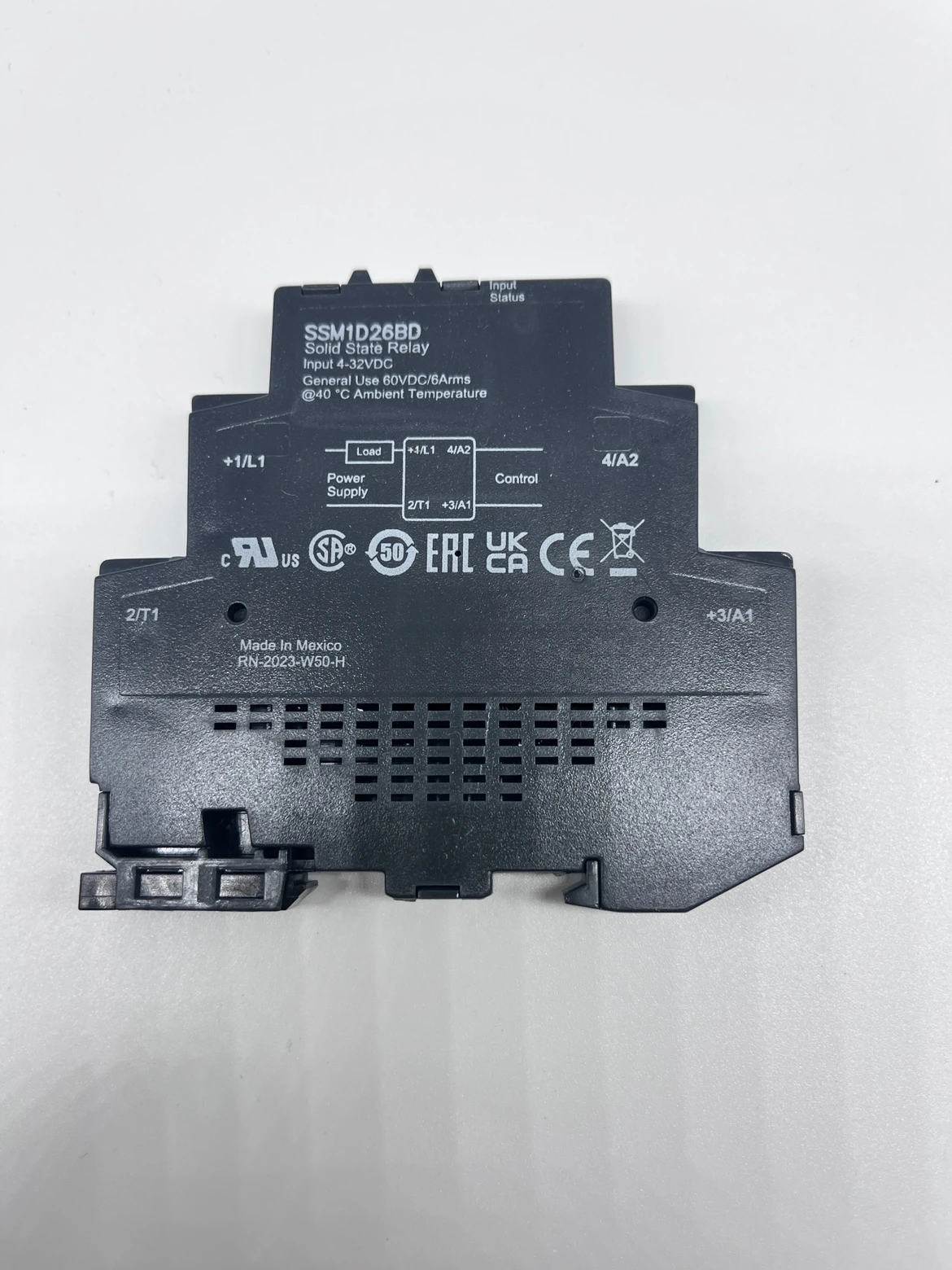 

SSM1D26BD Solid State Relay 60 VDC 6A Original Genuine Free Shipping