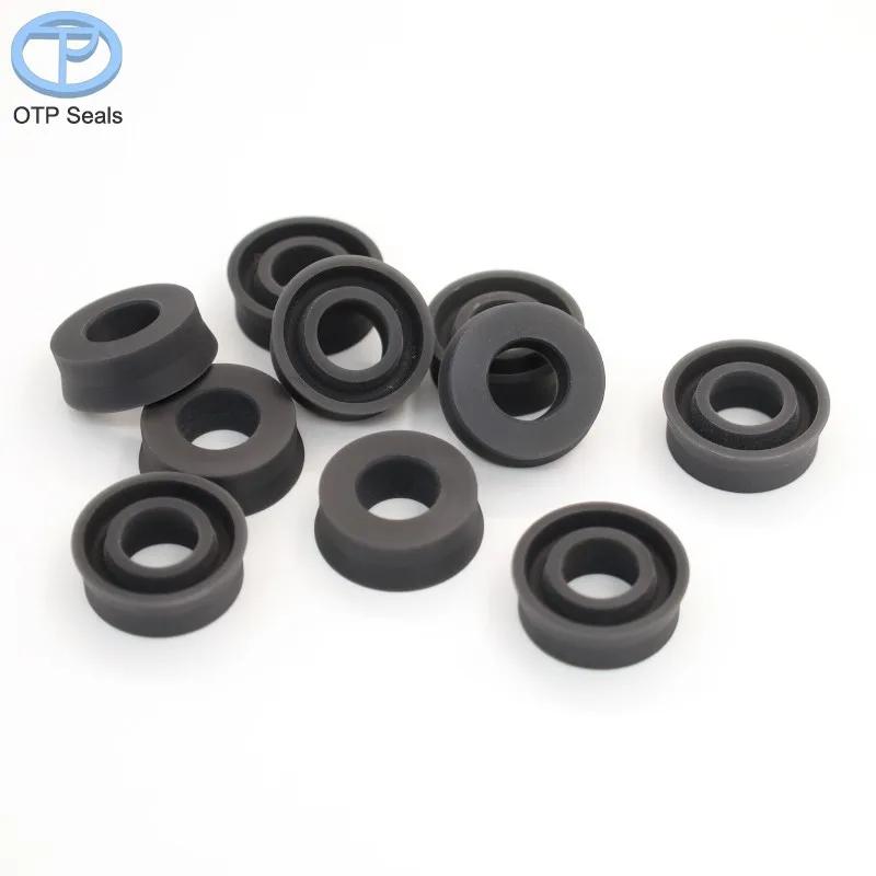 

Y-ring seal PU polyurethane black Y-type sealing ring piston rod wear-resistant rubber seals non-standard shaped parts customize