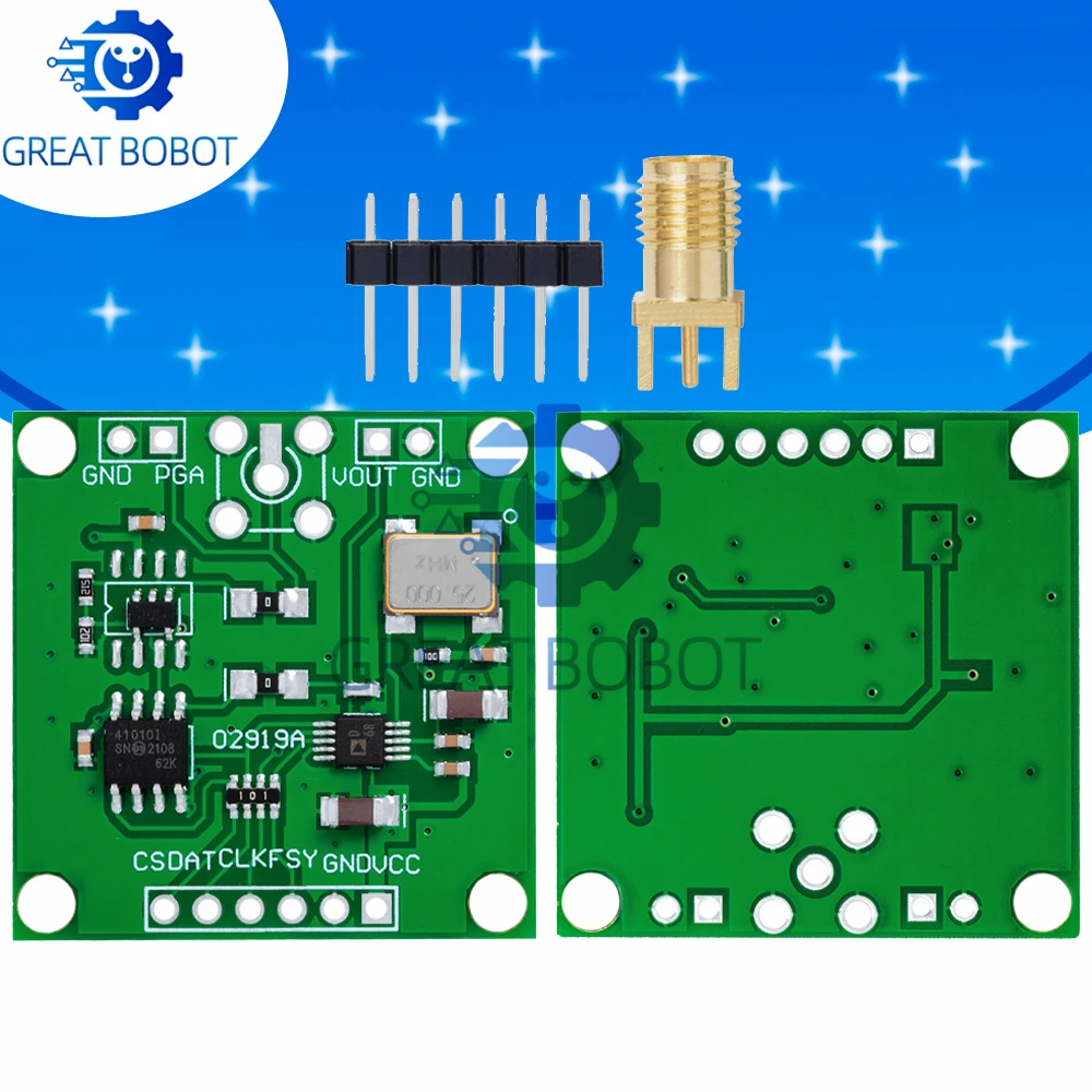 AD9833 IC Wave Generator Module: Triangle/Sine/Square Wave Signal Source for DIY Electronics Projects