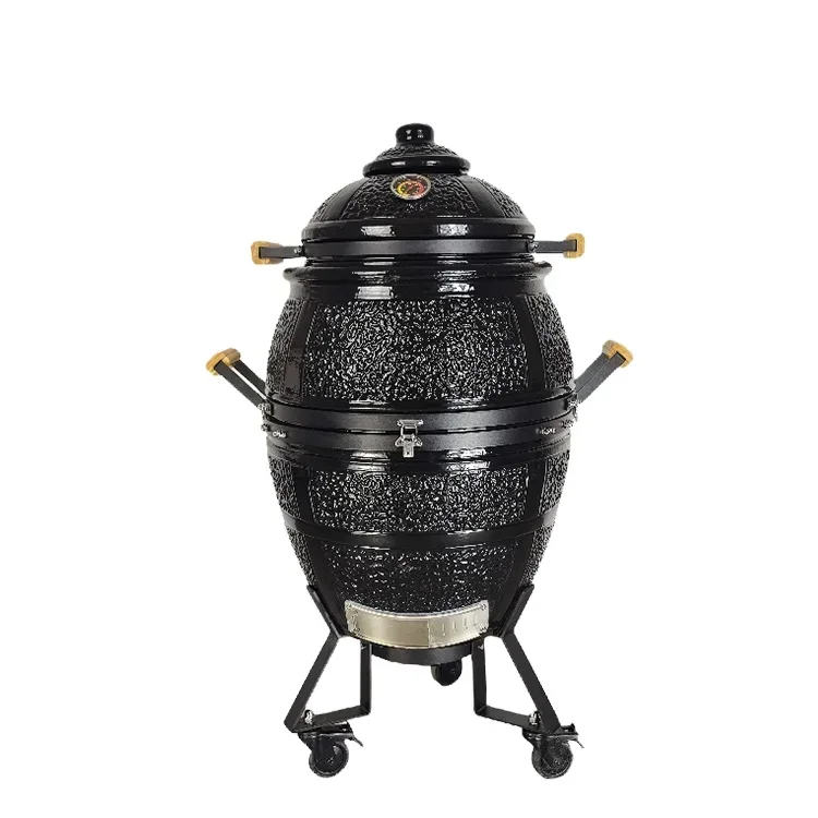 

KIMSTONE New Product 21 Inch Versatile Ceramic Kamado Barbecue Bbq Grills Kamado