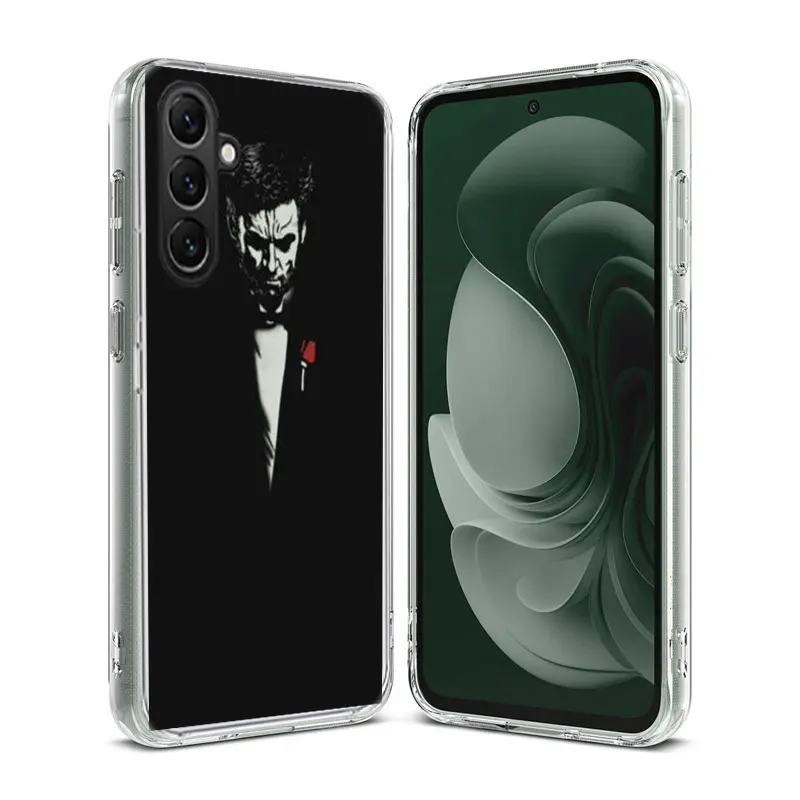 Man Suit Shirt Tie Phone Case Samsung A02S A03S A13 A23 A33 A52S A12 A22 A32 Galaxy A51 A71 A41 A21 A31 A53 A73 A11 A01 A42 A72