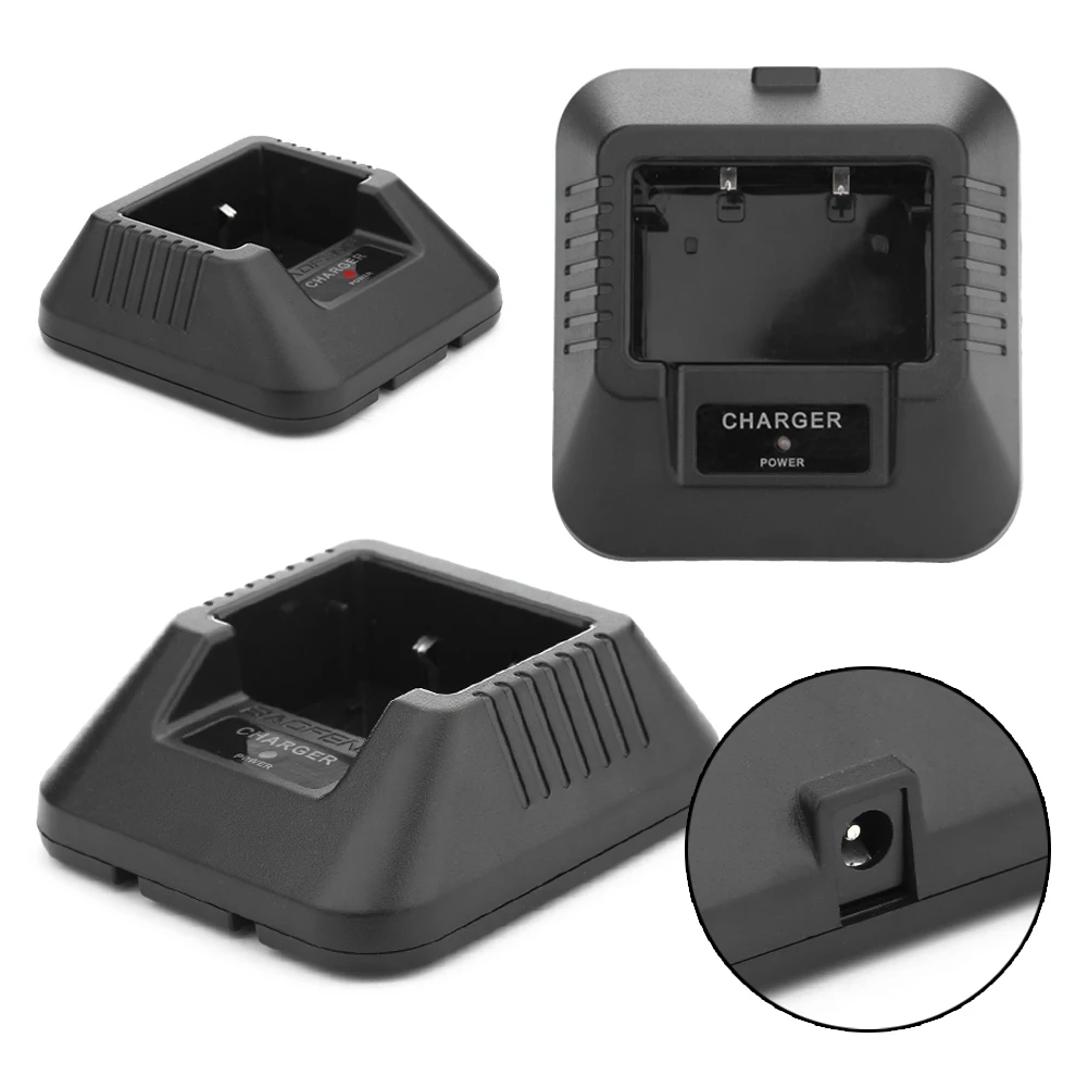 

1PC Walkie Talkie Desktop Charger Stand Battery Chargers Charging Dock For BAOFENG UV-5R/Plus UV5RA UV5RE/Plus UV5RB UV5RC/UV5RD