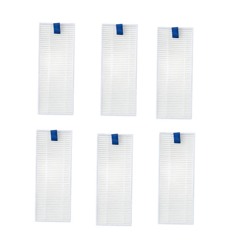 

A96I-6PCS Hepa Filter For 360 S6 Robotic Vacuum Cleaner Accessories Filter Replacement
