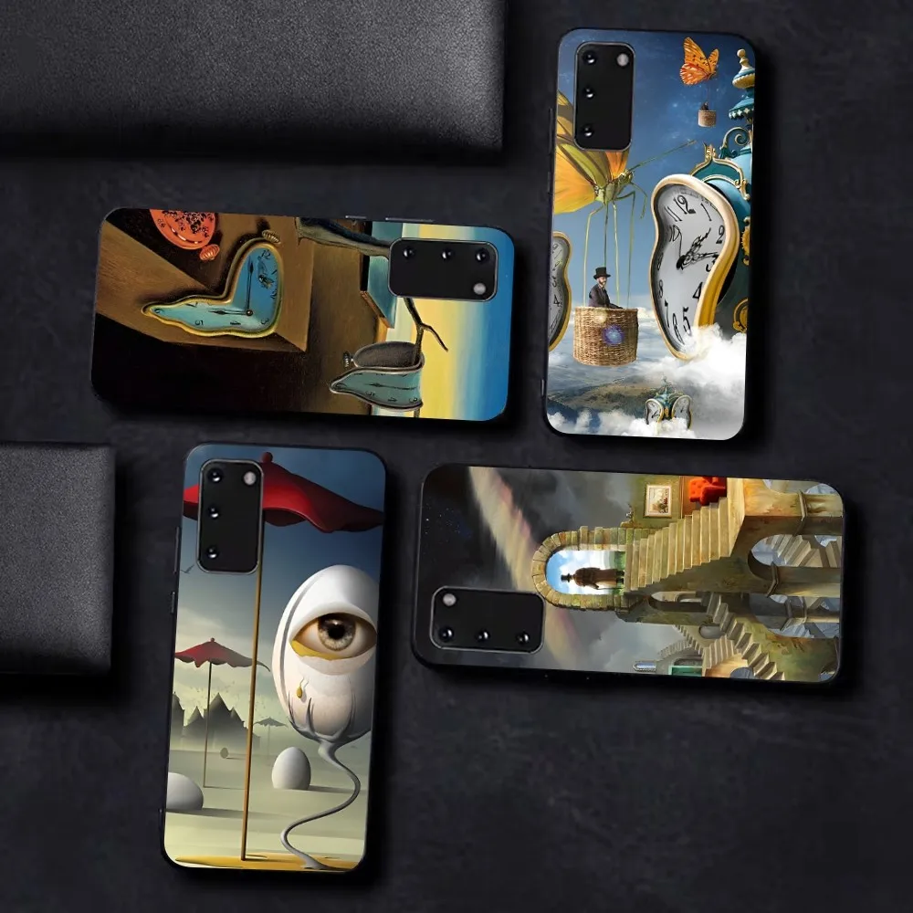 S-Salvador D-Dali Painting Phone Case For Samsung S 9 10 20 21 22 23 30 23plus lite Ultra FE S10lite Fundas