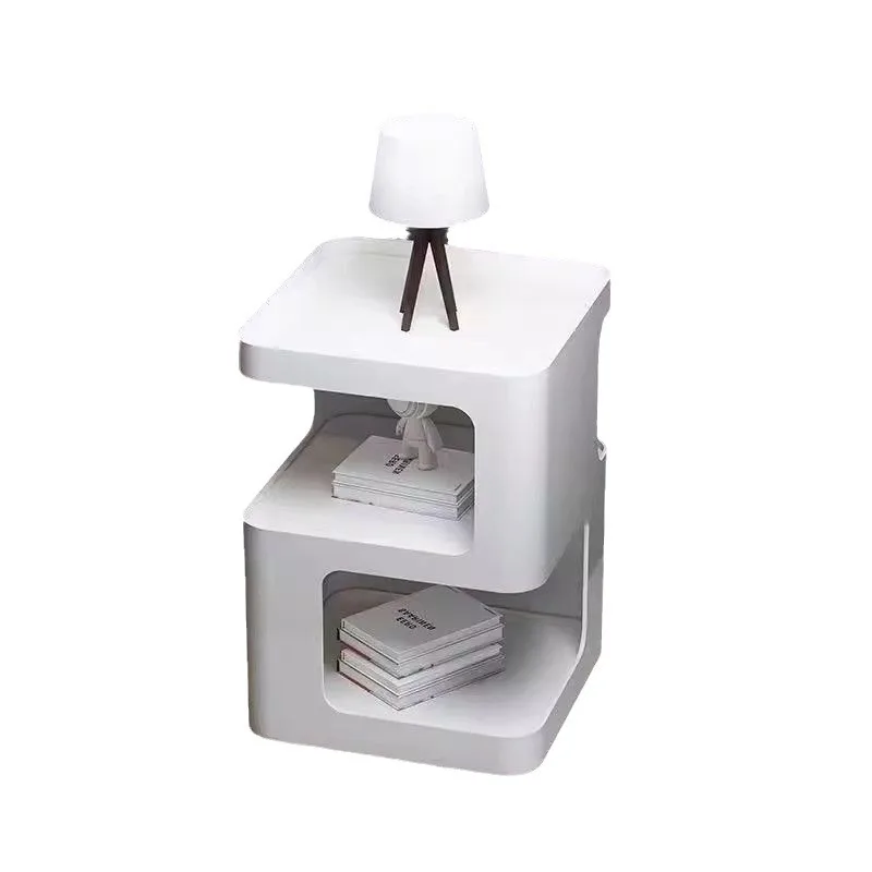 

Light luxury living room sofa bedroom side cabinet modern simple wrought iron creative bedside table