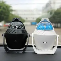 Brújula de navegación electrónica de ajuste marino pivotante de mar con instalación de barco y coche, envío directo para brújula magnética