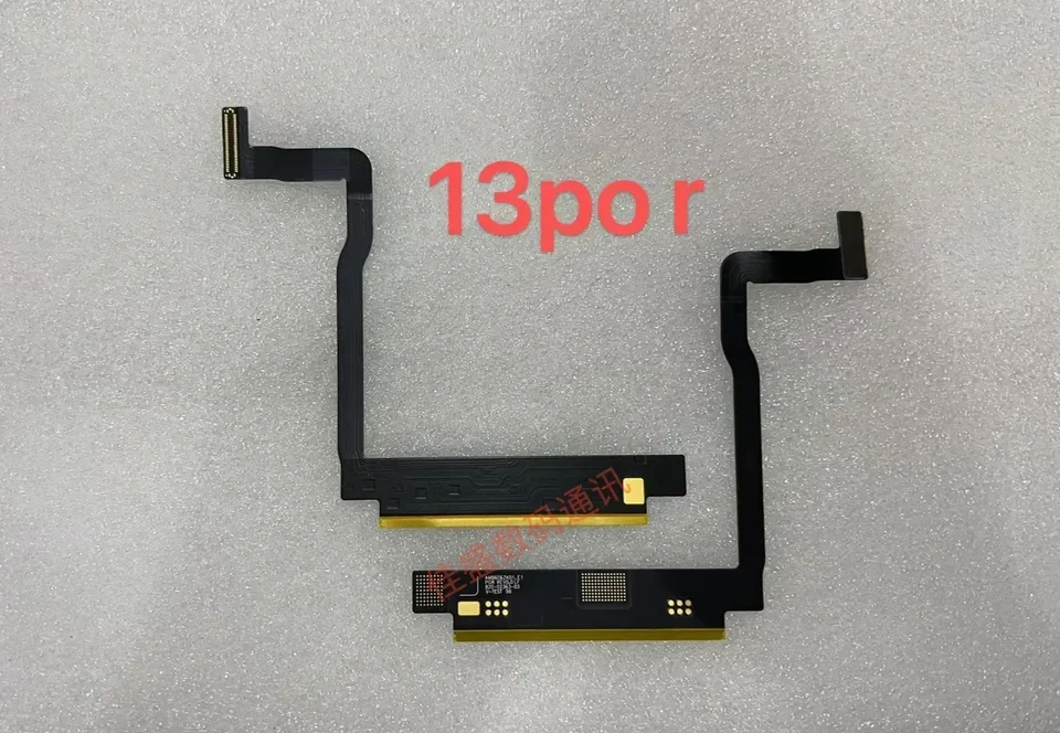Flex de pantalla sin IC táctil para iPhone 12 13 14 15 Pro Max Plus cable vacío genuino de pantalla LCD piezas de reemplazo 5