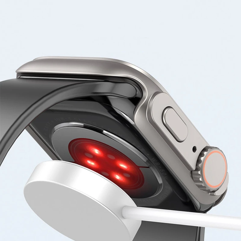 Harde pc-behuizing voor Apple Watch IWatch-serie 8 7 SE 6 5 4 45 mm 41 mm 44 mm 40 mm Verandering naar Ultra 49 mm gehard glas schermbeschermer