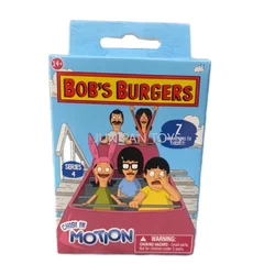 Bob's Burgers Chibi in Motion Series 4 Collectible Surprise Cute Action Figure Model Children's Toys for Boys Birthday Gift 1pc