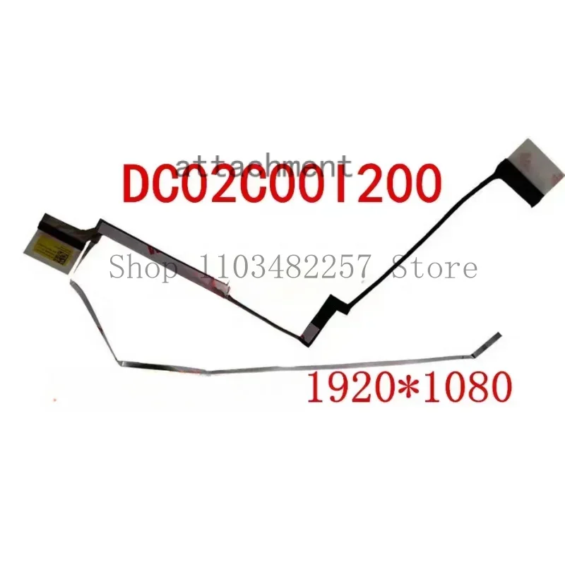 

WYORESY New LCD cable for HP Pavilion 15-cx 15-cx0058wm dc02c00i200 30 LED video display flee xx