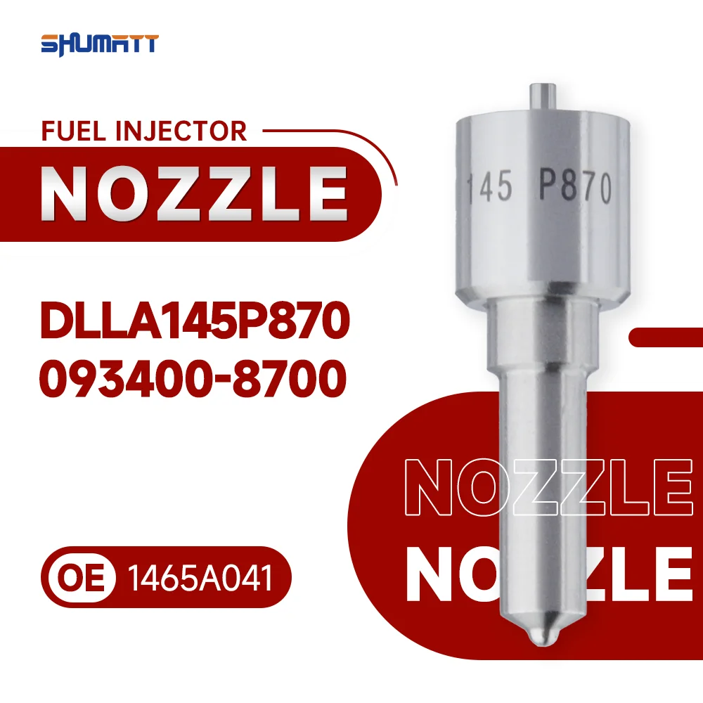 

4PCS DLLA145P870 Fuel Sprayer Nozzle Tips 093400-8700 for Common Rail Injector 095000-5600 1465A041 China Made New