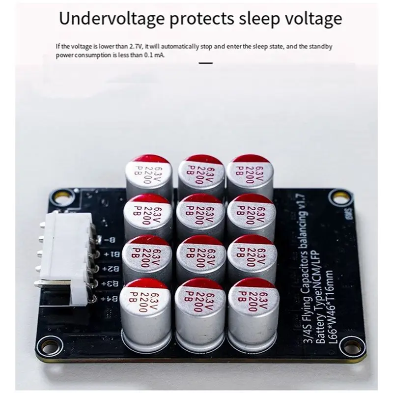 a59e-55a電流アクティブバランサー-4sイコライザー-リチウムイオン-lifepo4-lto-リチウム電池-アクティブイコライザー-バランスボード
