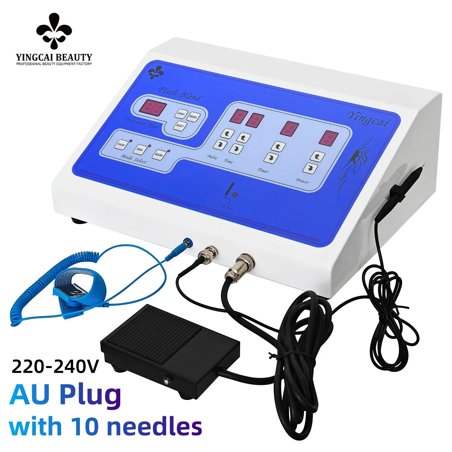 Professionelle Permanent Elektrolyse Haar Entfernung Maschine Schmerzlose Nadel Epilation Gerät für Gesicht Körper Haar Entfernen Maschine
