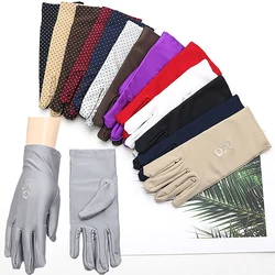 Fashion Women Gloves Ladies Gloves Cute Lace Patchwork Thin Touch Screen Gloves Breathable Driving Gloves