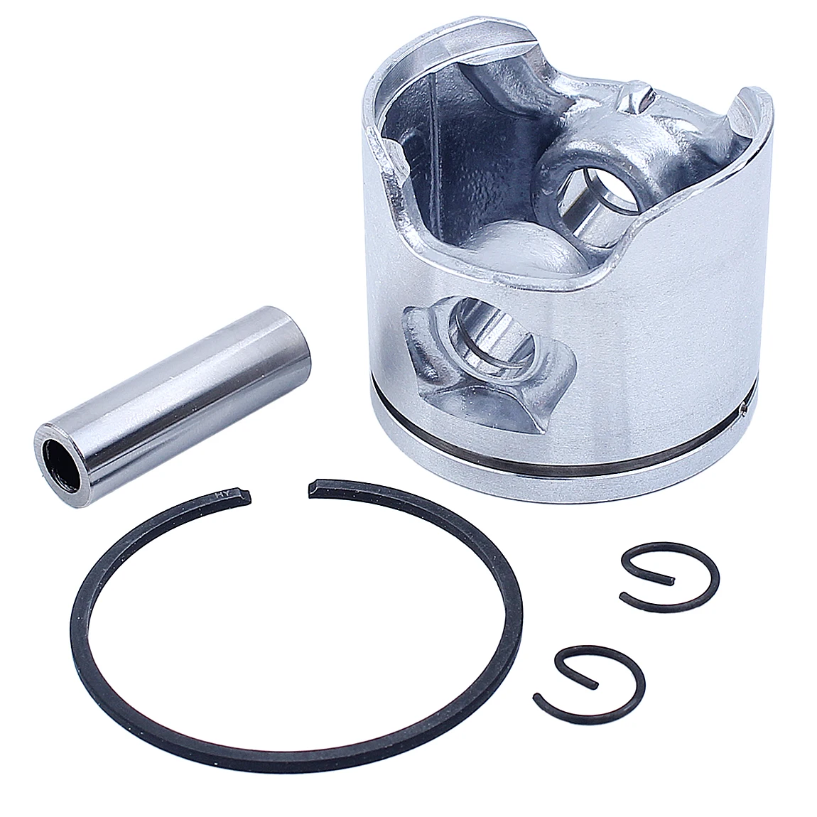 Imagem -05 - Pistão Pin Anel Kit Fit Husqvarna 350 351 2150 Cs2150 Cs2145 Motosserra Peças de Reposição Motosierra Gasolina 44 mm
