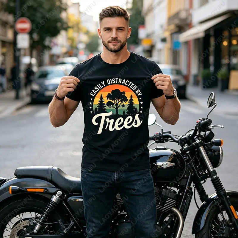 Vintage Arborist Tree Lover Graphic T-shirt -