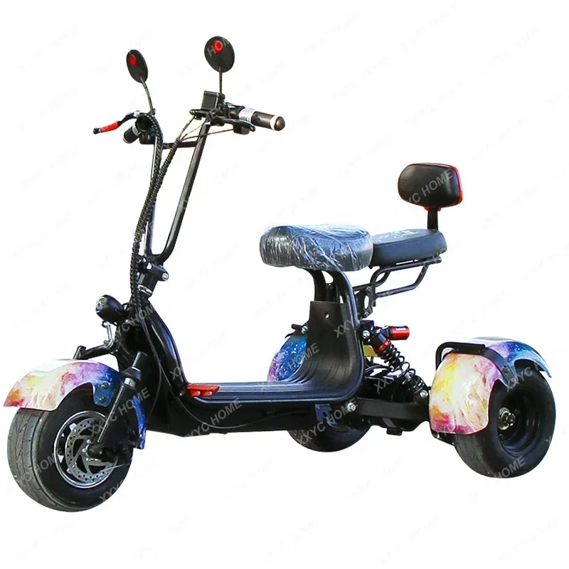 Small Electric Tricycle Scooter Mini Folding Three-Wheeled Scooter