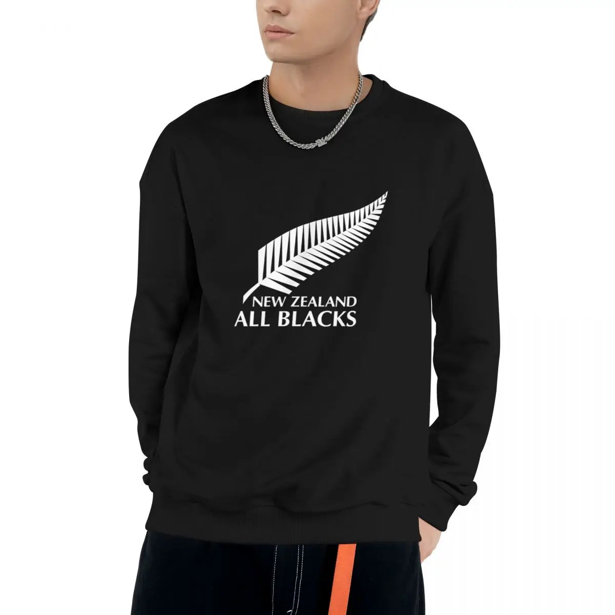 All Blacks Rugby Casual Sweatshirts Men Women Cotton Basic Hoodies Pullover Hip hop