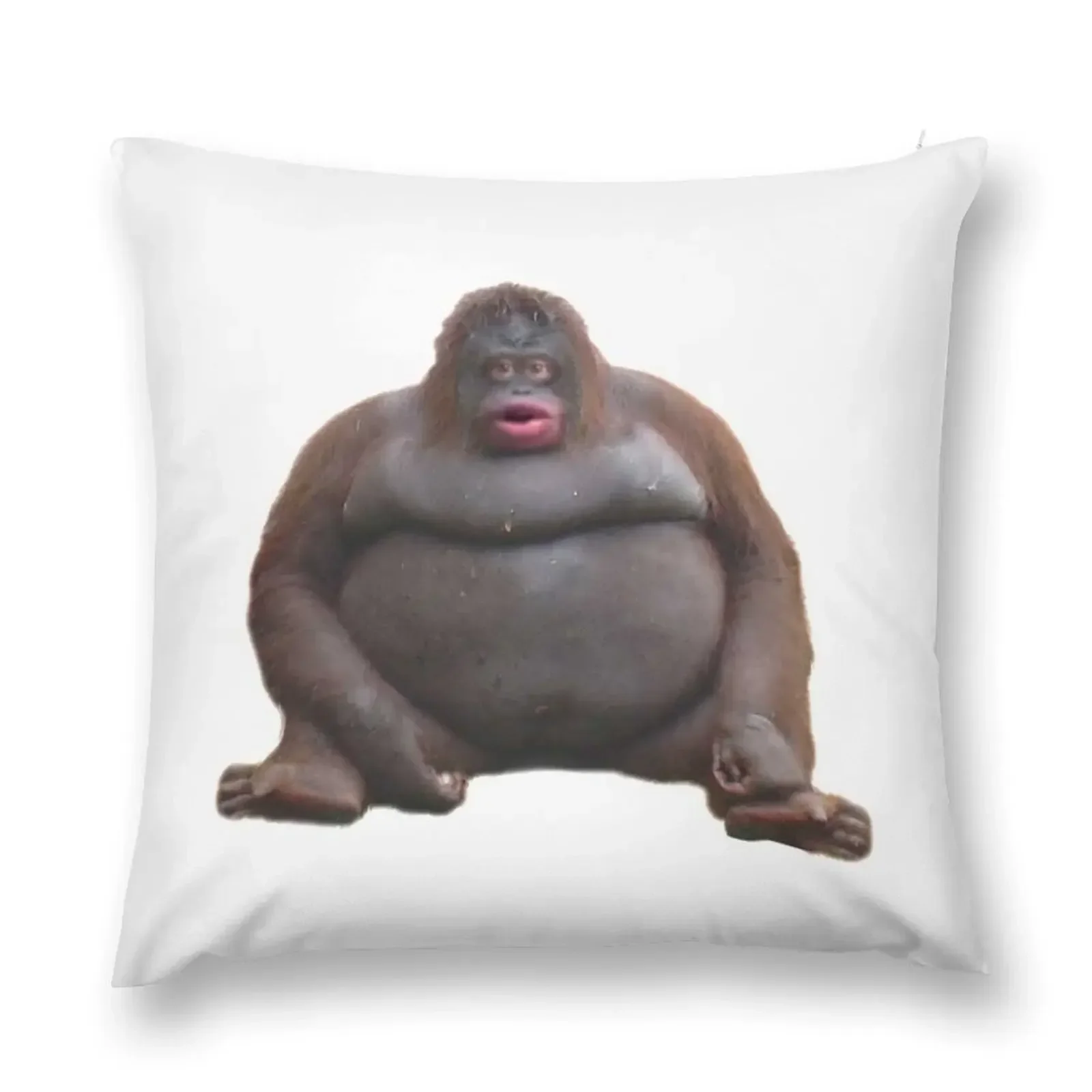 le monke / uh oh stinky Throw Pillow Pillow Case Decorative Sofa Cushions pillow