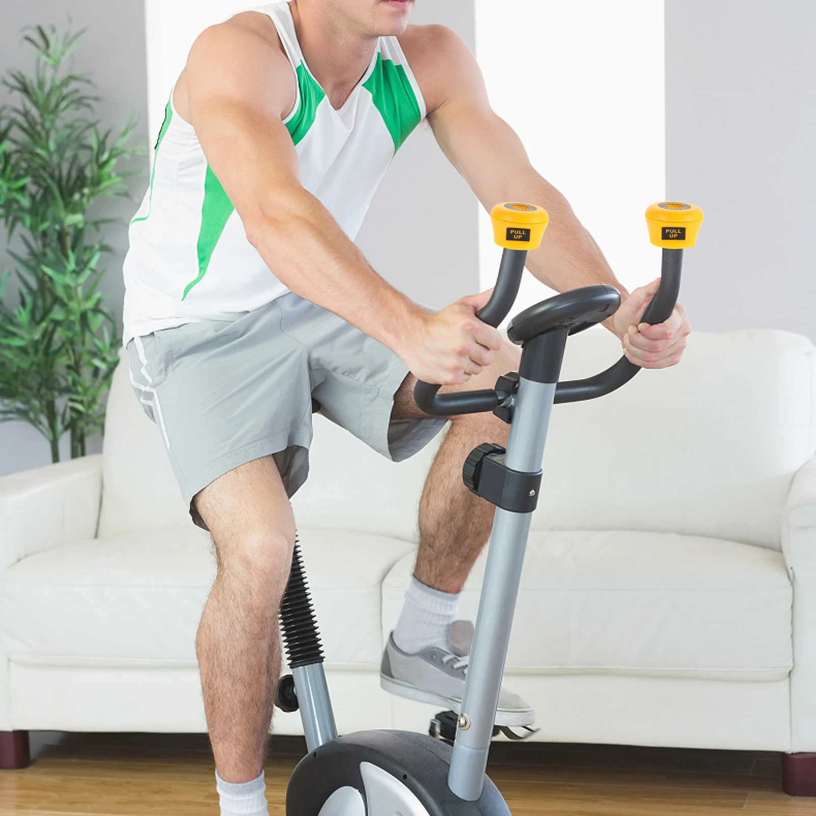 

2pcs Fitness Equipment Handles Grips Alloy Replacement Cover For Gym Machine Kayak Carry Pull Up Training Accessories