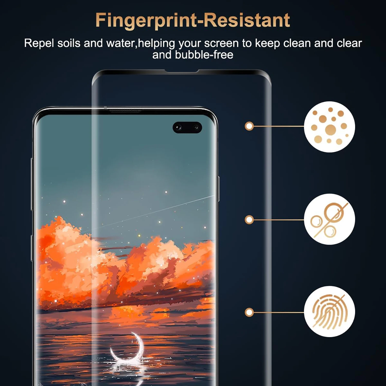 2/4Pcs Tempered Glass For Samsung Galaxy S10 Plus S10+ S20 S20+ Plus Screen Protector Glass Film