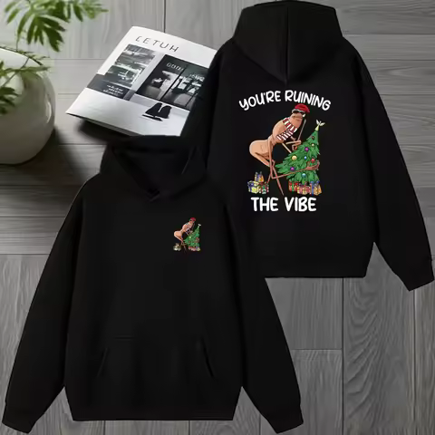 New You're Ruining The Vibe Marcus The Worm Funny Meme Hoodie Men women Christmas gifts Sweatshirt Unisex Fleece Casual pullover