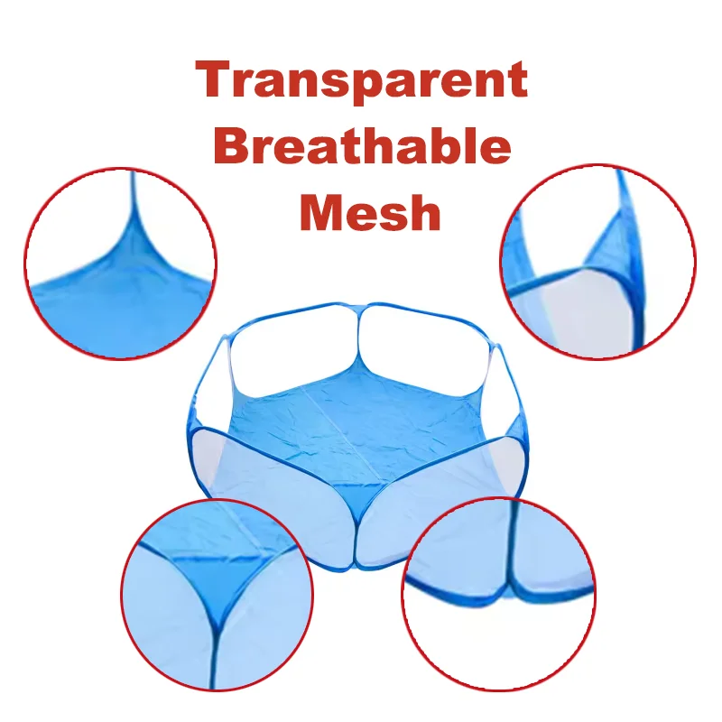 120 centimetri Esagonale Per Bambini Piscina di Palline Maglia Recinzione Tenda Portatile Pieghevole Versatile Parco Giochi Per Bambini Cortile Interno Giardino Gioco Per Bambini Box