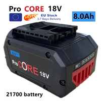 18V 8000mAh ProCORE Ersatz Batterie für Bosch 18V Professionelle System Cordless Werkzeuge BAT609 BAT618 GBA18V80 21700 Zelle
