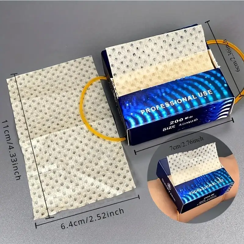 【Hair Curling Perm Papers For Hair Curling Salon Disposable Tissue With High Temperature Resistance For Cold & Hot Perms】
