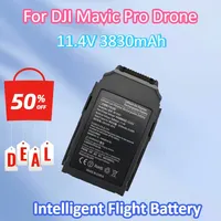 NEW 11.4V 3830mAh Battery for DJI Mavic Pro Platinum FPV Quadcopter RC Drone 3S Intelligent Spare Flight Rechargeable Battery