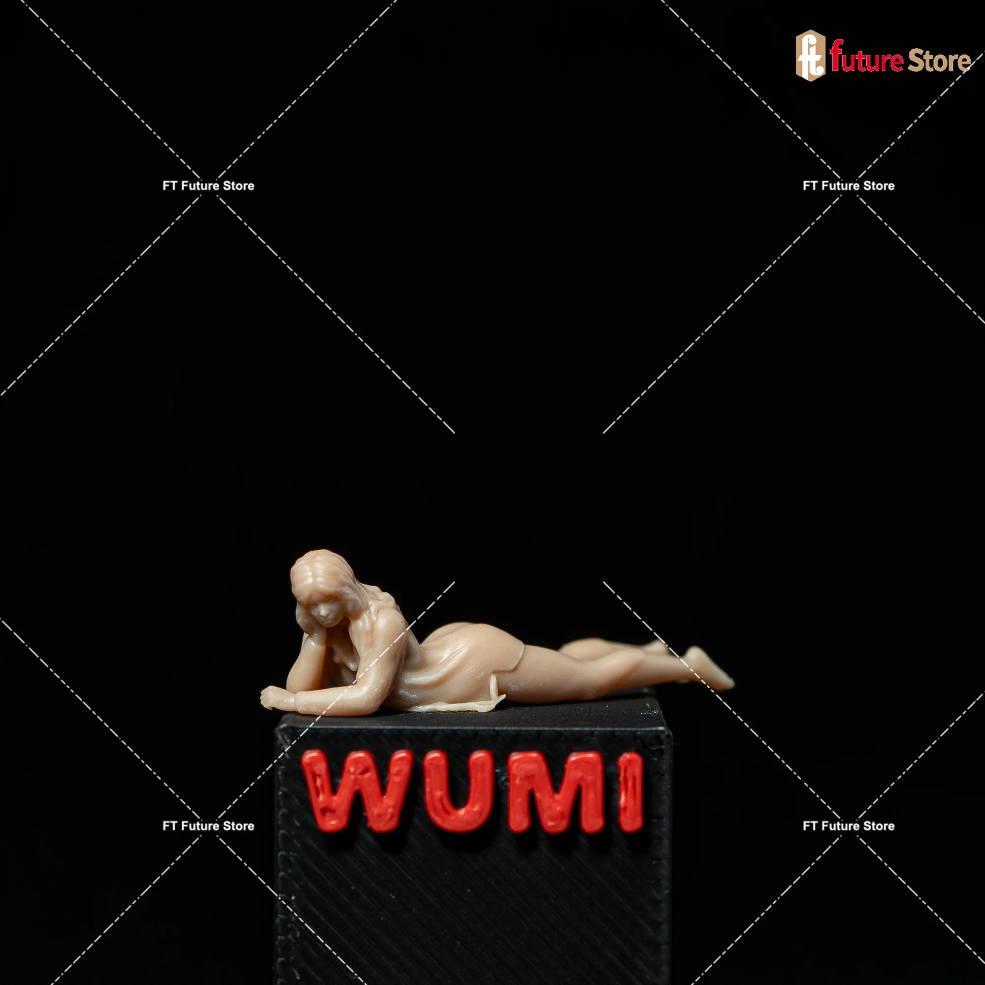 ثلاثية الأبعاد طباعة مصغرة 1/64 1/43 1/35 عامل جميل قليلا السمين سيدة بيكيني للشاطئ فتاة الشكل ديوراما تمثال نموذج MiniDoll