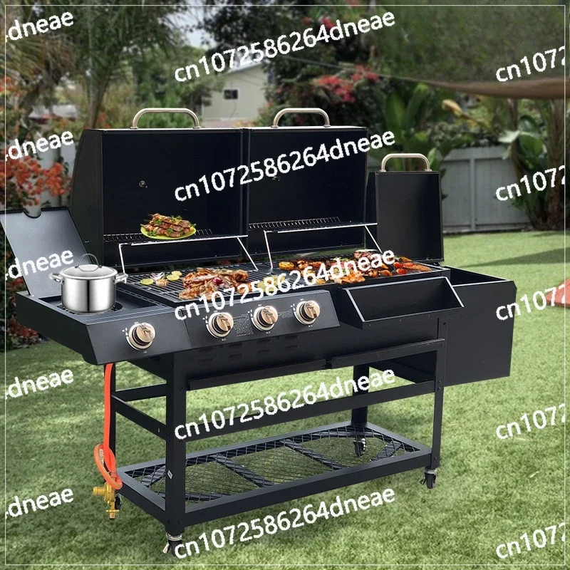 

Gas and Carbon BBQ Grill Court