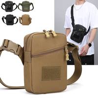 Men Tactical Chest Bag Travel Molle Waist Bags Lightweight Multi-function Hiking Rig Pouch Outdoor Climbing Cycling Fanny Pack