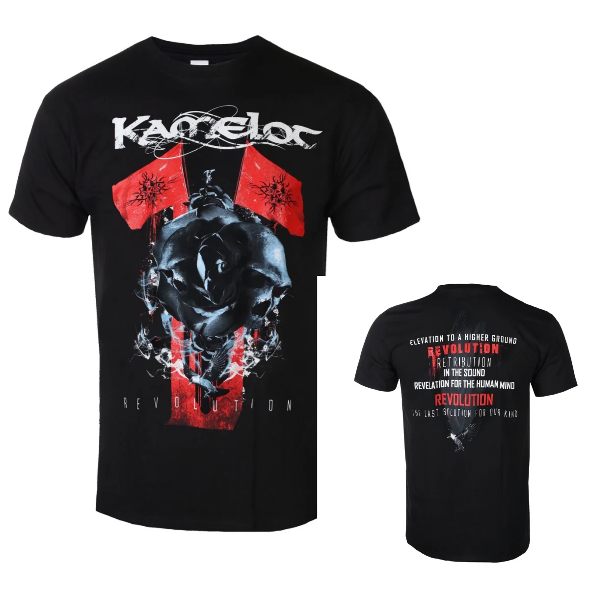 Pop Kamelot Grafik-Baumwoll-Band-T-Shirt, Unisex, Sommer, Kurzarm, Modemarke, Luxus, lässig, Vintage-T-Shirts – Detail 2