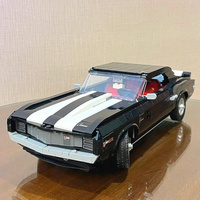 Chevrolet Camaro Z28 Set, Compatible with 10304s, High-tech Toy Vehicles Model Kit, 1456pcs Building Blocks for Adults Gift