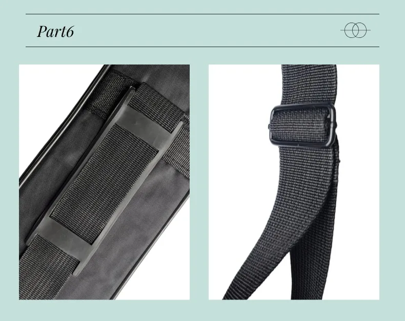 1,22 Meter Schwerttasche 48 Zoll, wasserdichte Tasche für 1 Schwert, für Stockmesser, Katana, Kendo-Halter, Tragetasche, Tai-Chi-Tasche, Umhängetasche – Detail 15