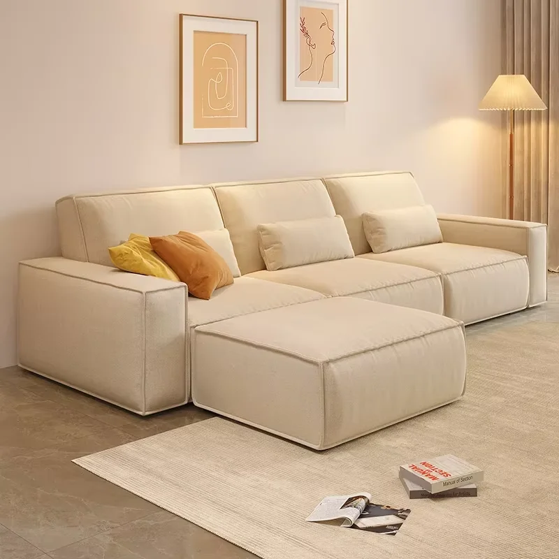 Recliner European Living Room Sofas Luxury Beige Modern Daybed Sleeper Sofas Lounges Armchair Divano Soggiorno Home Furniture