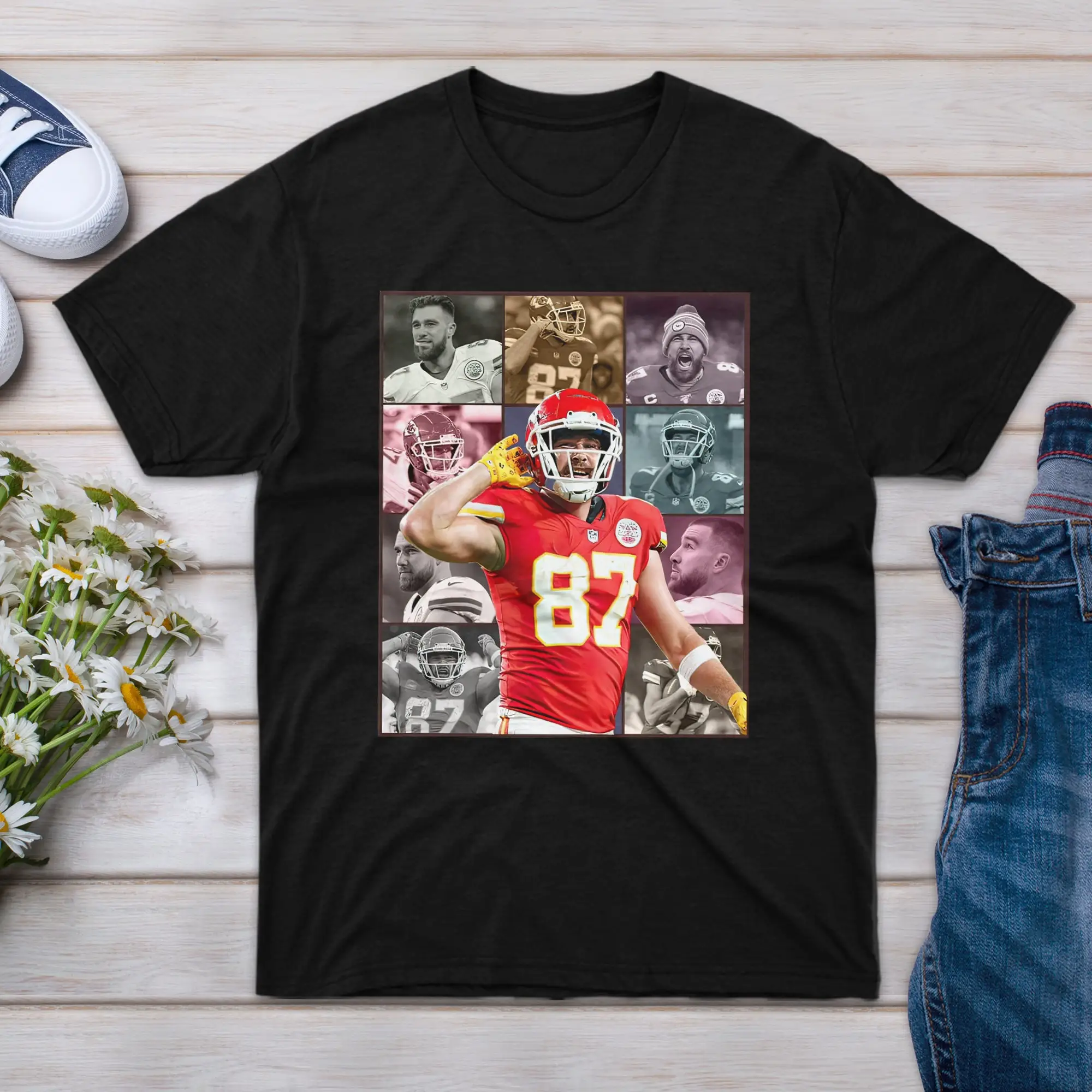 T Shirt Travis Friend Kelce Sleeve The for Men Eras Women Tour Girl Vintage Boy Family