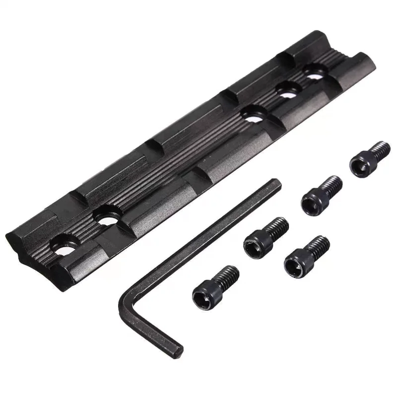 

Tactical 5-Hole Curved Rail Bracket, 100mm Rail Installation Base, 20mm Dovetail Loom Rail Parts