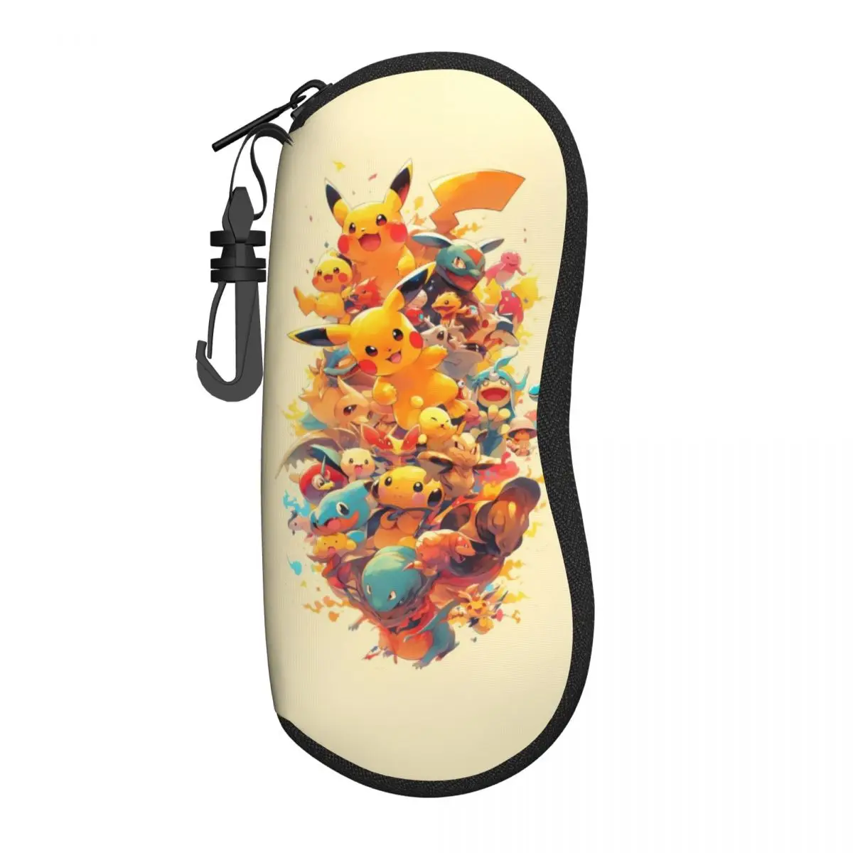 

Custom P-Pikachus Shell Eyeglasses Protector Cases Cool Sunglass Case Glasses Pouch